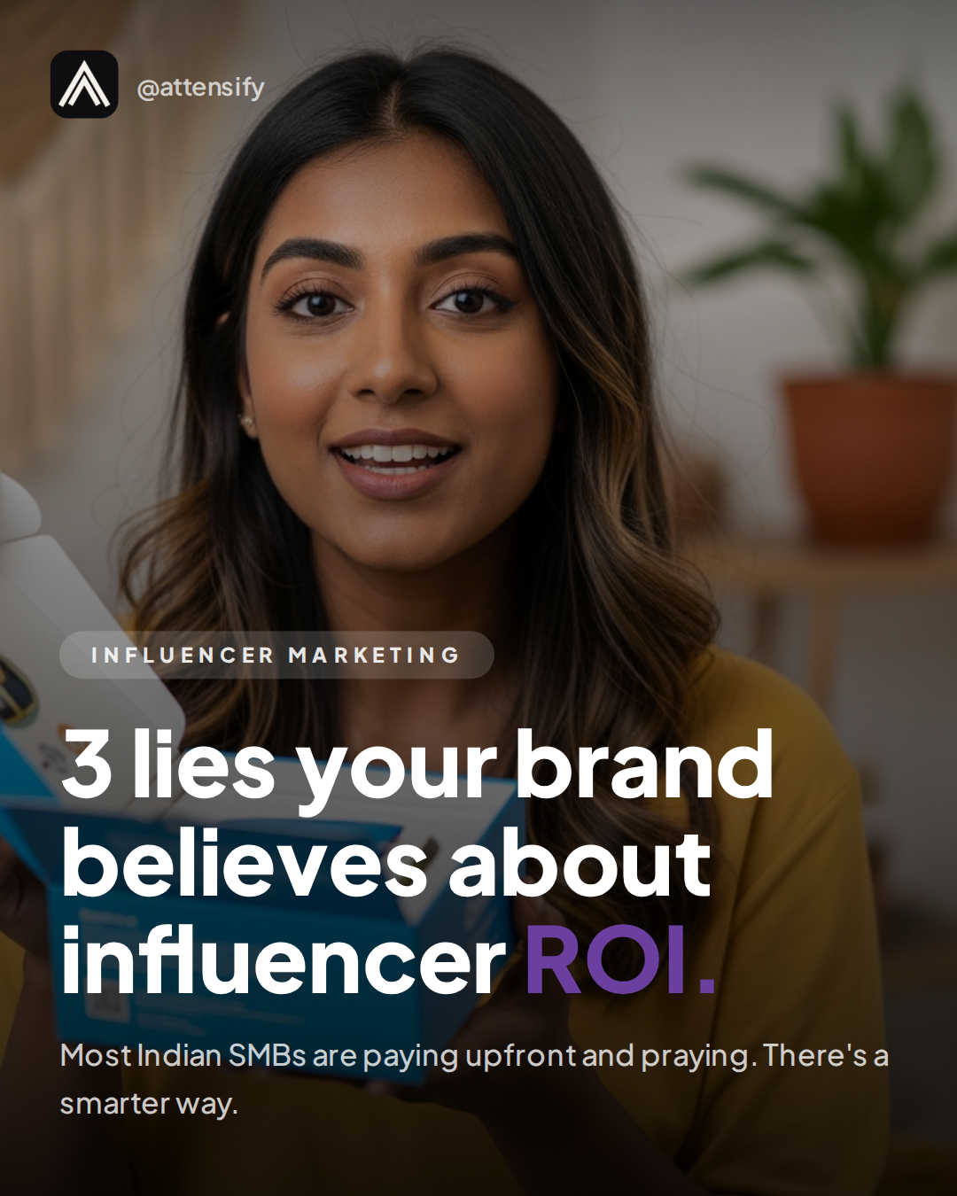 Influencer ROI carousel slide 1